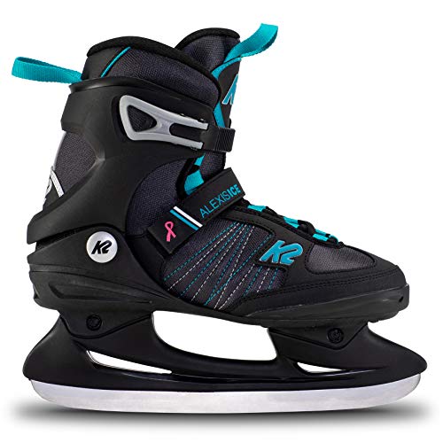 K2 Skates Damen Schlittschuhe Alexis Ice — Black – Blue — EU: 41.5 (UK: 7.5 / US: 10) — 25E0040